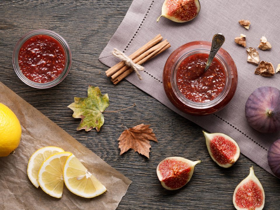Confettura di fichi, uva e noci - Sandàra