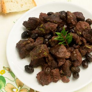 Bocconcini di Cinghiale con olive - Sandàra